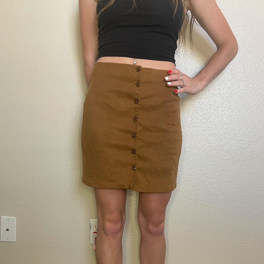 Tan skirt